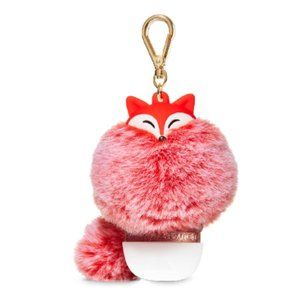BBW Fox Pom PocketBac Hand Sanitizer Gel Holder